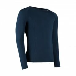Carnac Long Sleeve Merino Base Layer -Planetx Bike Store CLCAMBL2 NAV P2