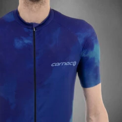 Carnac Men's Meteo Short Sleeve Jersey / Blue 11 Carnac Men's Meteo Short Sleeve Jersey / Blue -Planetx Bike Store CLCAMSSJB P5