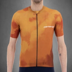 Carnac Men's Meteo Short Sleeve Jersey / Gold 9 Carnac Men's Meteo Short Sleeve Jersey / Gold -Planetx Bike Store CLCAMSSJG P3
