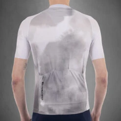 Carnac Men's Meteo Short Sleeve Jersey / White -Planetx Bike Store CLCAMSSJW P4