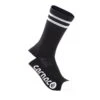 Carnac Stripe Perform Cycling Socks / Black & White 2 Carnac Stripe Perform Cycling Socks / Black & White -Planetx Bike Store CLCASTRPCSBWH P1