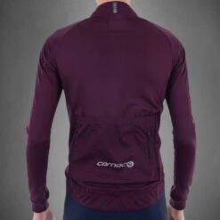 Carnac Men's Long Sleeve Windproof Cycling Jersey 30 Carnac Men's Long Sleeve Windproof Cycling Jersey -Planetx Bike Store CLCAWLSJM BUR P4