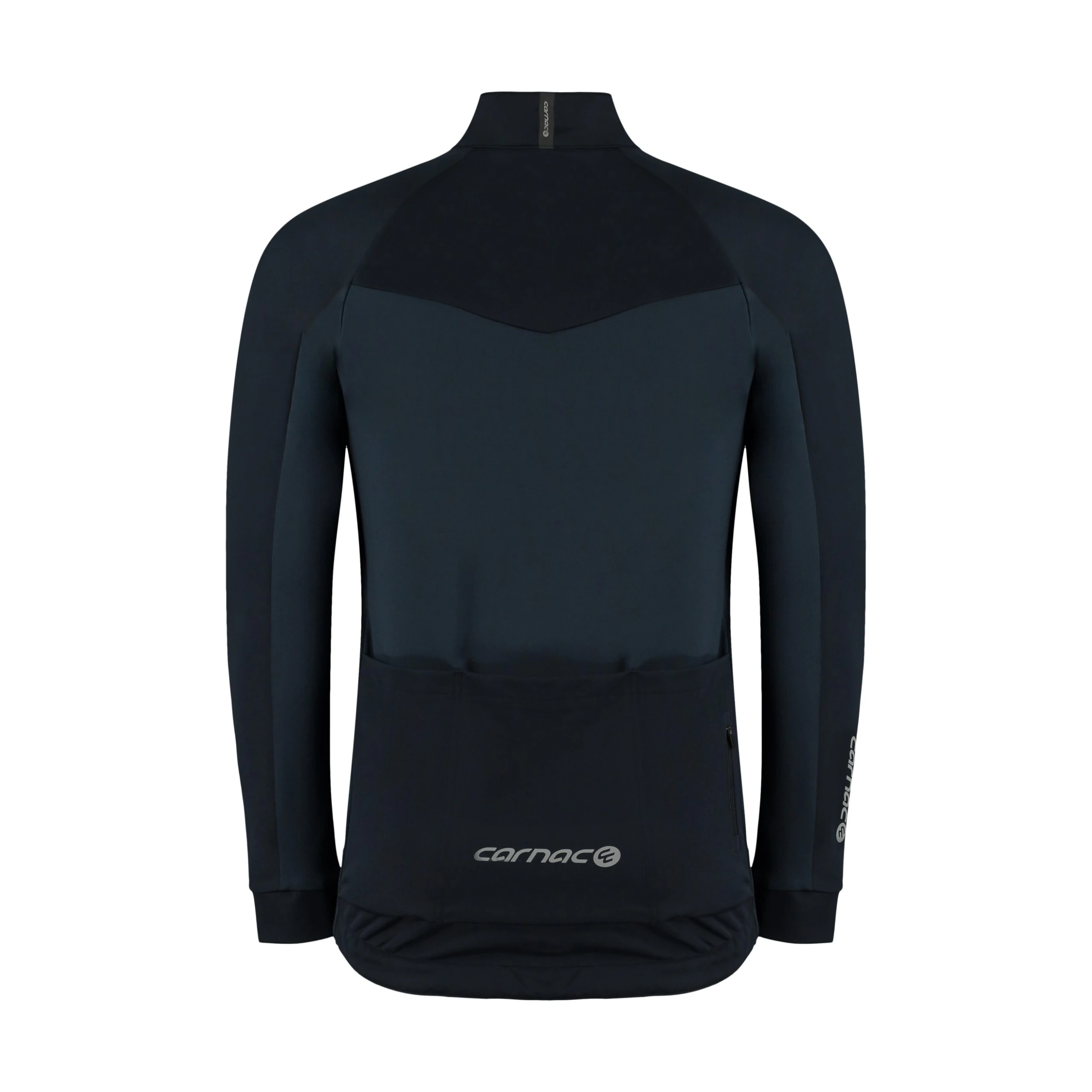 Carnac Men's Navy Deep Winter Cycling Jersey 4 Carnac Men's Navy Deep Winter Cycling Jersey - Image 2