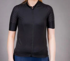 Carnac Women's Short Sleeve Jersey / Black 11 Carnac Women's Short Sleeve Jersey / Black -Planetx Bike Store CLCAWSSJBLK P7