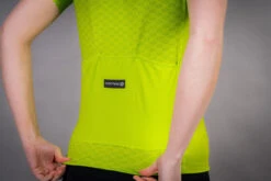 Carnac Women's Short Sleeve Jersey / Zesty Lime -Planetx Bike Store CLCAWSSJZL P11