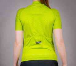 Carnac Women's Short Sleeve Jersey / Zesty Lime -Planetx Bike Store CLCAWSSJZL P8
