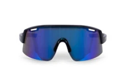 Carnac Vesta Sunglasses / Jet Black Frame & Ice Blue Revo Lens