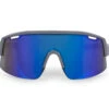 Carnac Vesta Sunglasses / Cool Grey Frame & Blue Revo Lens -Planetx Bike Store CLVESGRYBLU P1