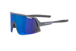 Carnac Vesta Sunglasses / Cool Grey Frame & Blue Revo Lens -Planetx Bike Store CLVESGRYBLU P3