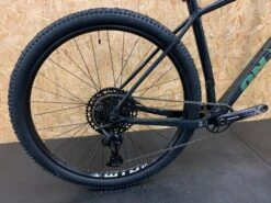 On-One Whippet SX Mountain Bike / Black & Jade / Large -Planetx Bike Store DBCL00004P2