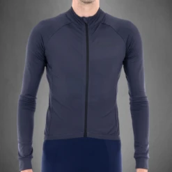 Carnac Men's Long Sleeve Cycling Jersey 23 Carnac Men's Long Sleeve Cycling Jersey -Planetx Bike Store Long sleave jersey Blue Model