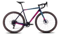On-One Free Ranger SRAM Force 1 Carbon Gravel Bike -Planetx Bike Store OnOne FreeRanger Force1 BluePink P1