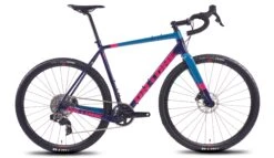 On-One Free Ranger SRAM Rival AXS XPLR Gravel Bike -Planetx Bike Store OnOne FreeRanger RivalAXS BluePink P1