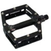 Jobsworth VP-531E Aluminium Flat Platform Pedals / Black 1 Jobsworth VP-531E Aluminium Flat Platform Pedals / Black -Planetx Bike Store PEJVP53 P1