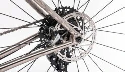 Planet X Tempest SRAM Force 1 Titanium Gravel Bike -Planetx Bike Store PlanetX Tempest Force1 Silver P3