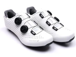Carnac Baroudeur Carbon Road Shoe White 10 Carnac Baroudeur Carbon Road Shoe White -Planetx Bike Store SHCABCRW P4