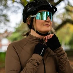 Carnac Women's Sand Long Sleeve Cycling Jersey -Planetx Bike Store Sand Lifestle P2jpg