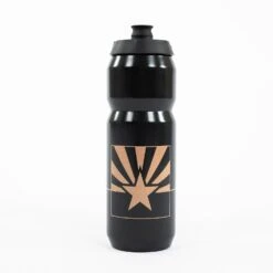 Titus 750ml Water Bottle / Black & Gold