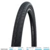Schwalbe Marathon Plus SmartGuard Wired Tyre / 700c / 35mm / Black With Reflective Strip -Planetx Bike Store scr1936